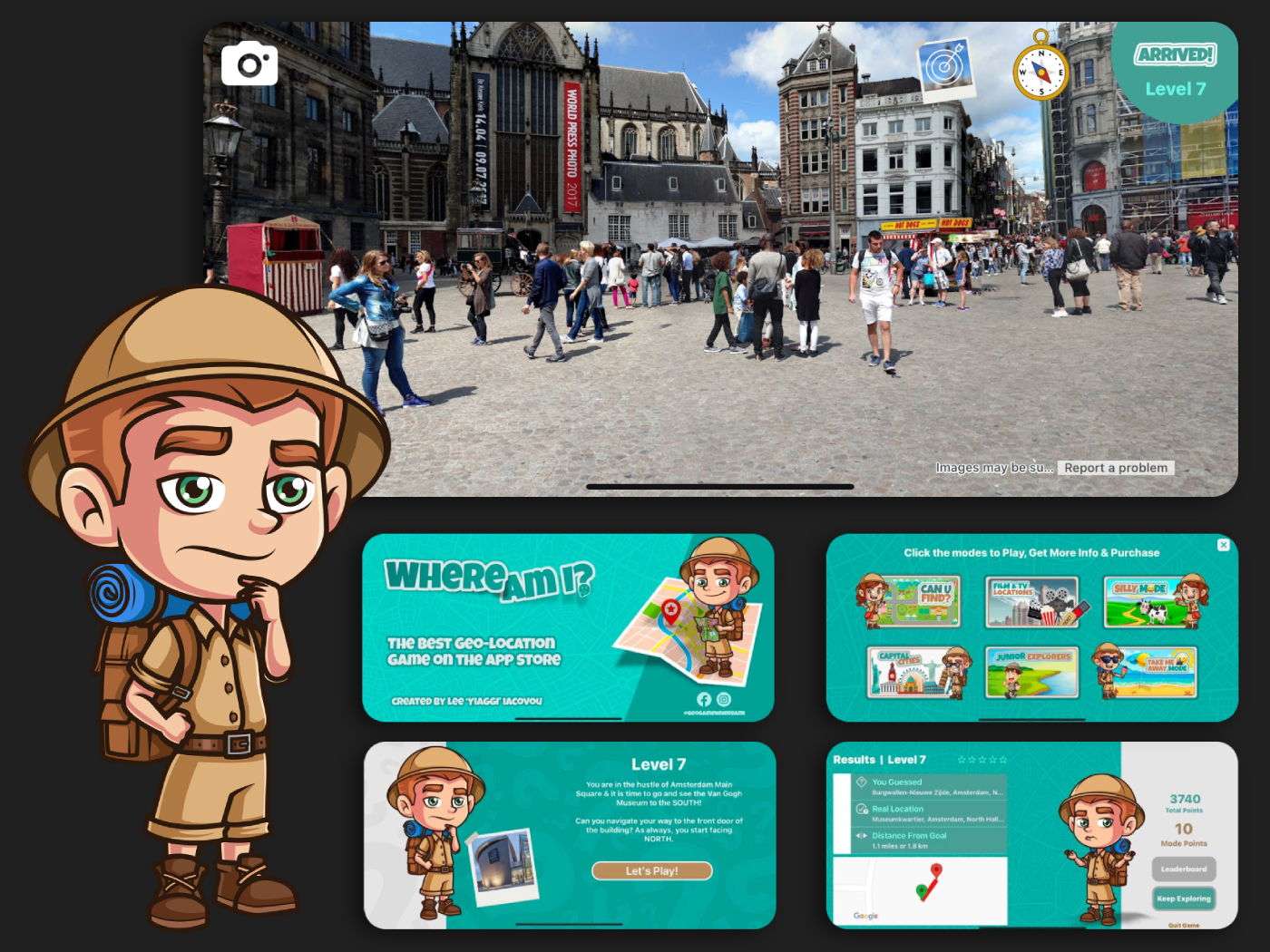 Where Am I? iOS game